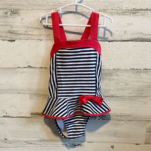 ❤️ PICK 4/$20 Striped Kids Swimwear with Red Accents
